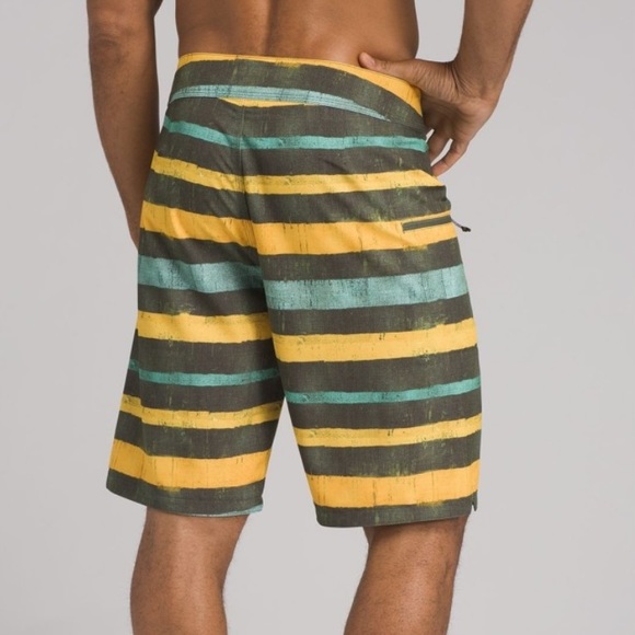 Prana Men's Fenton 10 Inch Boardshort size 33 - Picture 2 of 9